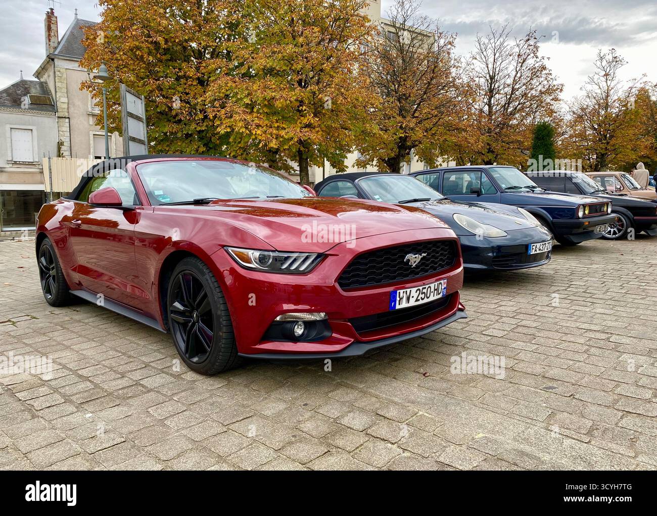 Mustang Cabriolet Stockfoto
