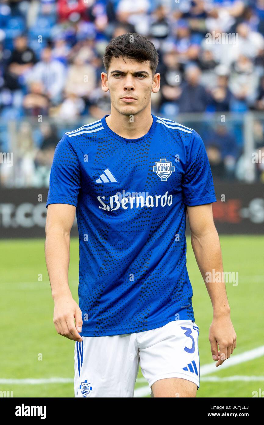 Como, Italien. Oktober 2025. valle Alex Gomez Como während der Serie A Spiel Como 1907 gegen Juventus FC - Como 19. oktober 2025 Stockfoto