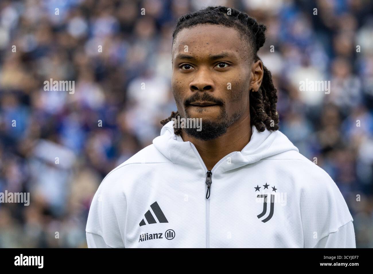 Como, Italien. Oktober 2025. thuram khephren Juventus FC während der Serie A Como 1907 gegen Juventus FC - Como 19. oktober 2025 Stockfoto