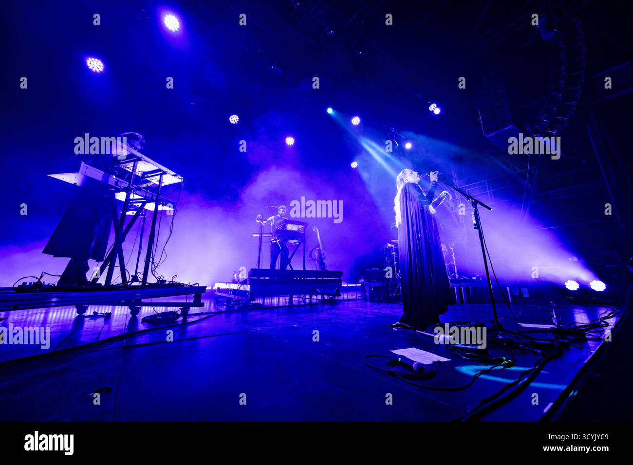 Kopenhagen, Dänemark. Oktober 2025. Der färöische Sänger, Songwriter und Musiker Eivor gibt ein Live-Konzert in Poolen Kopenhagen. Stockfoto