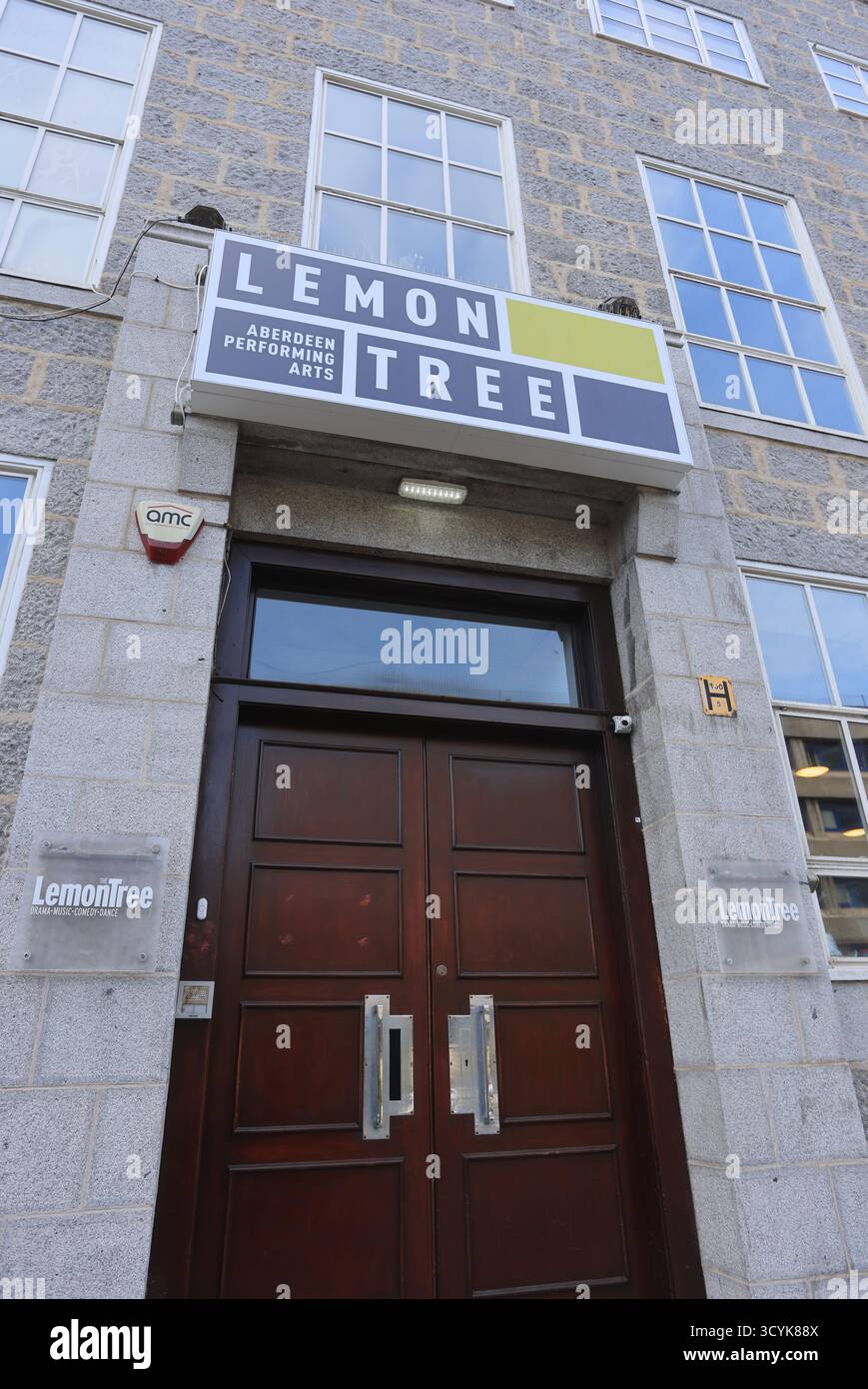 Lemon Tree Performing Arts Center in Aberdeen, mit Comedy, Musik, Spoken Word, Drama & Tanz, Schottland, Großbritannien Stockfoto