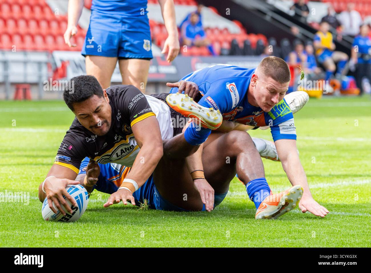 Toa Mata'afa von York Knights Stockfoto