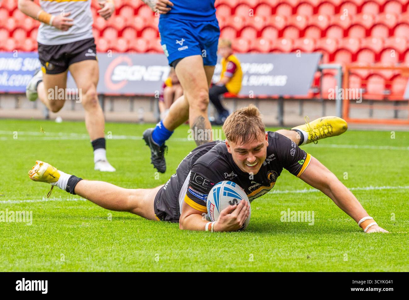 Ölfeld der York Knights Stockfoto