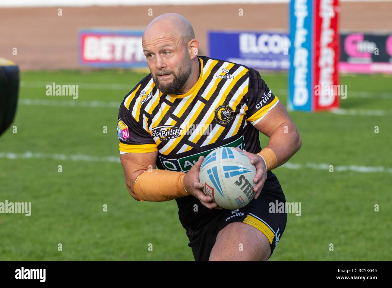 Paul McShane von York Knights Stockfoto