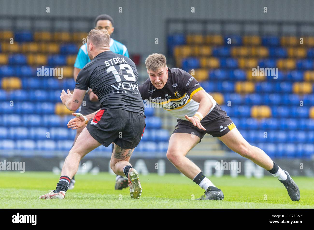 Harvey Reynolds von York Knights Stockfoto