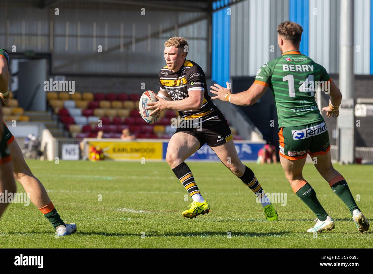 Jacob Gannon von York Knights Stockfoto