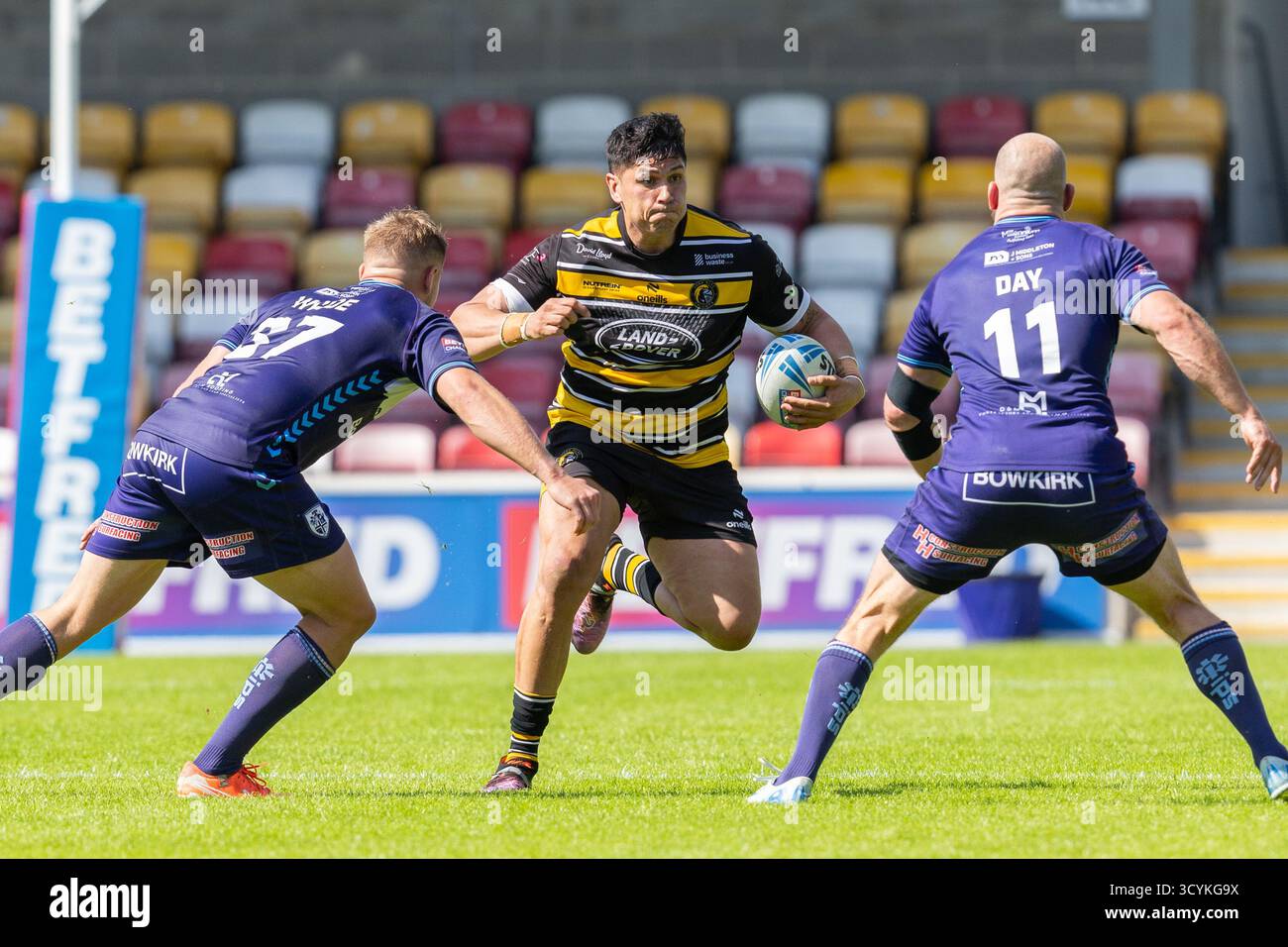 Mitch Clark von York Knights Stockfoto