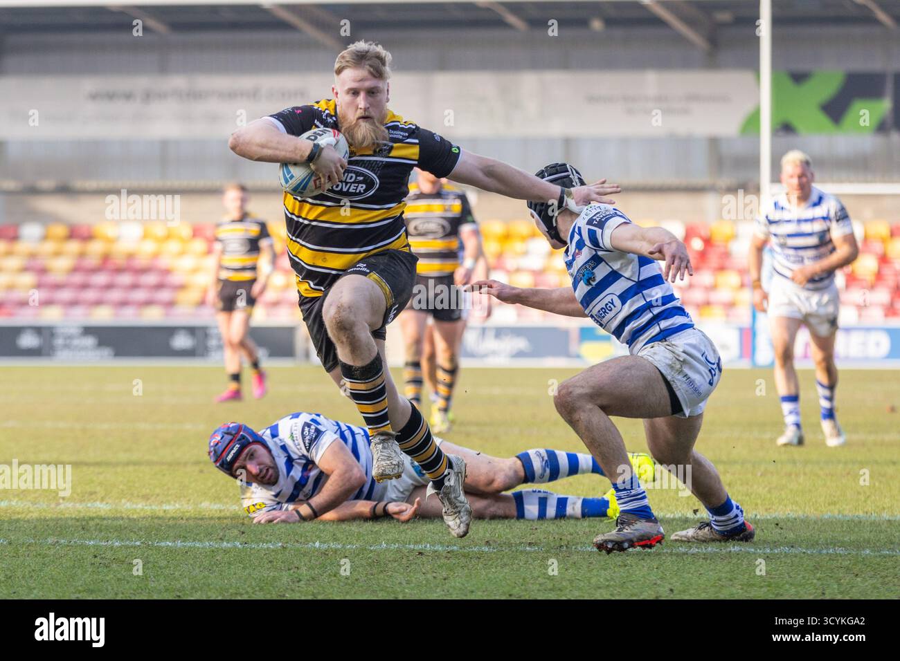 Jack Teanby von York Knights in Aktion Stockfoto