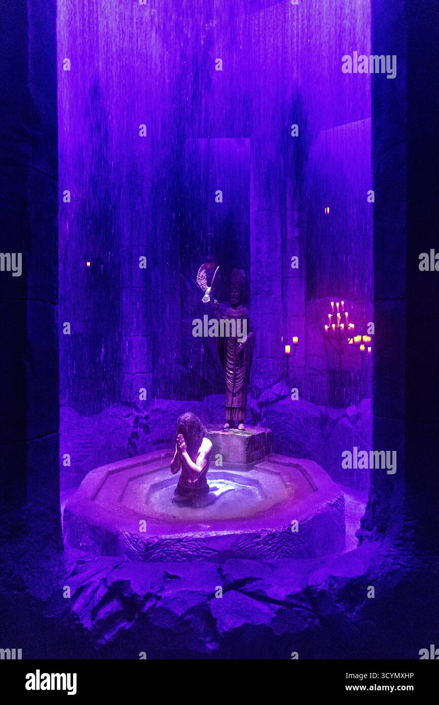Le Premier Royaume (das 1. Königreich) immersives Erlebnis im Puy du Fou, Les Epesses, Frankreich Stockfoto