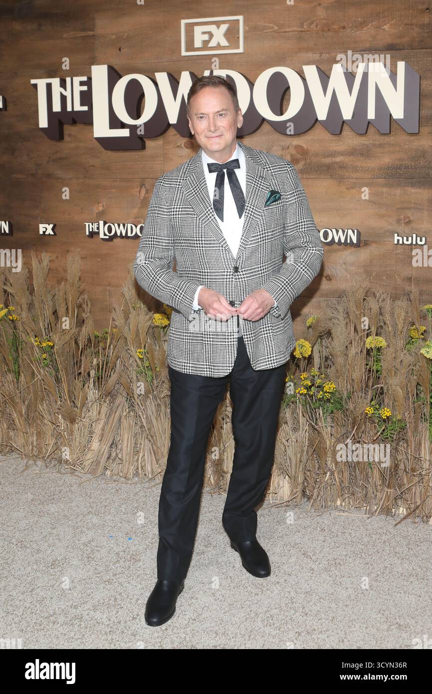 Red Carpet Event für die Premiere von FX’s The Lowdown in der Brooklyn Academy of Music mit Michael Hitchcock Where: New York, New York, United States When: 17 Sep 2025 Credit: Udo Salters/WENN Stockfoto