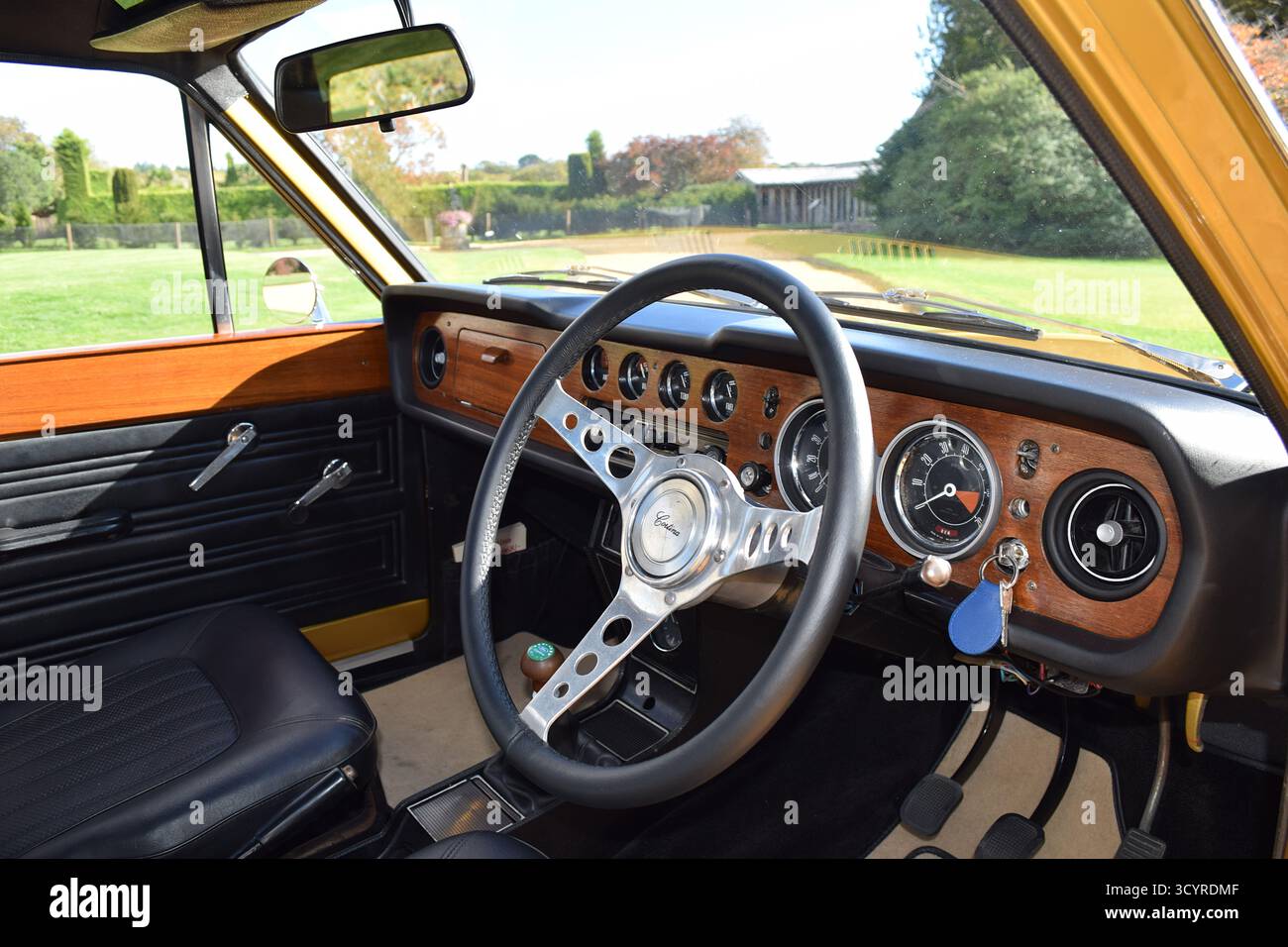 Ford Cortina MK II 1600E 1970 Stockfoto