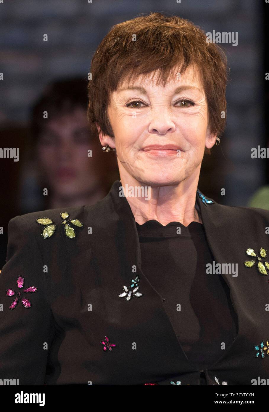 Katrin Sass im Bild: Katrin Sass - Schauspielerin. DEU, Bremen, Radio Bremen, 3nach9, Live-Aufzeichnung vom 17.10.2025. *** Katrin Sass im Bild Katrin Sass Schauspielerin DEU, Bremen, Radio Bremen, 3nach9, Live-Aufnahme vom 17 10 2025 Stockfoto