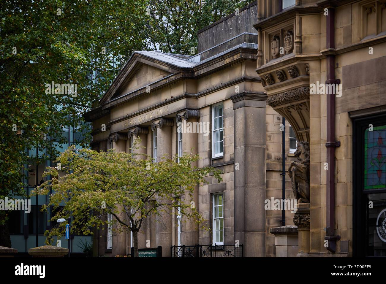Manchester Friends' Meeting House Mount Street, Stockfoto