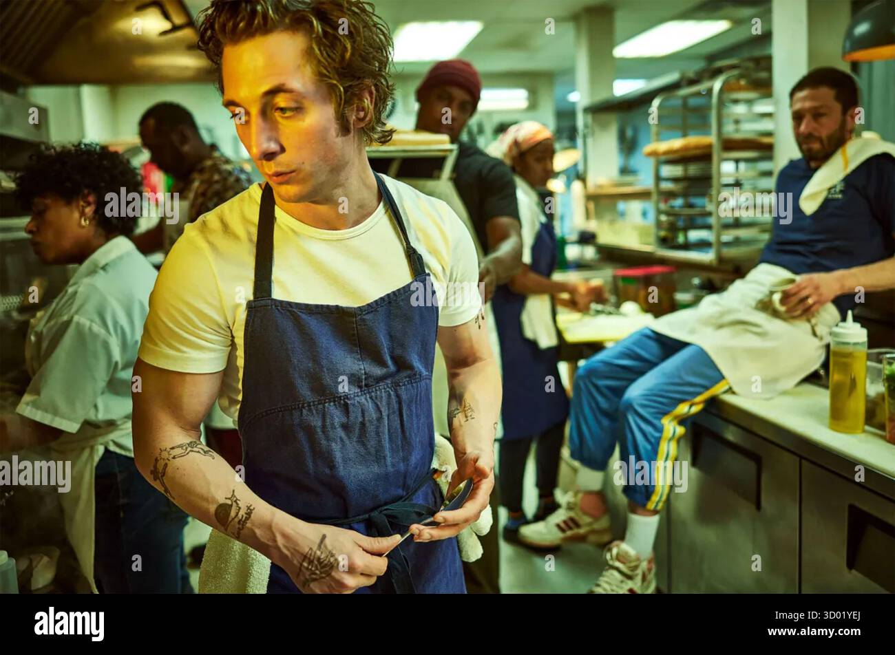 DIE TV-Serie BEAR FX Networks mit Jeremy Allen White Stockfoto