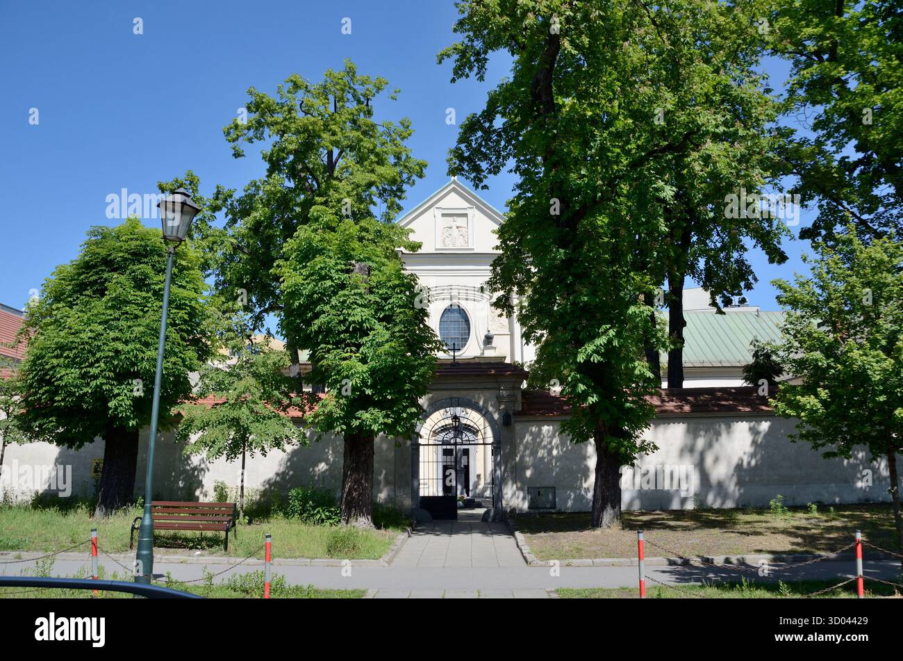 Kirche St. Teresa von Jesus und St. Johannes vom Kreuz, Krakau, Polen, Europa Stockfoto