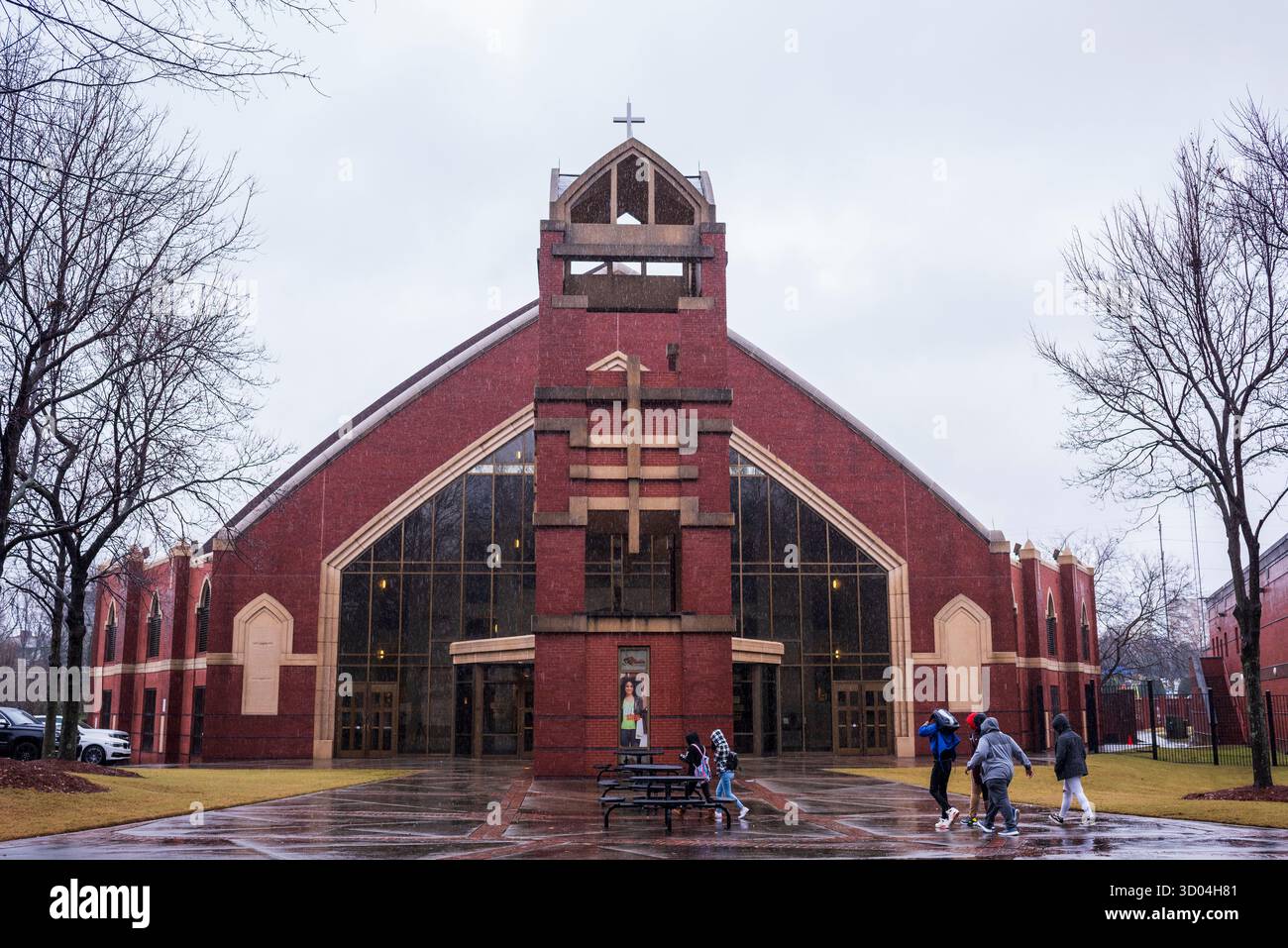 Atlanta, GA USA - 22. Januar 2019: Martin Luther King war Pastor an der Ebeneezer Baptist Church von den 1930er Jahren bis zu seinem Attentat. Stockfoto