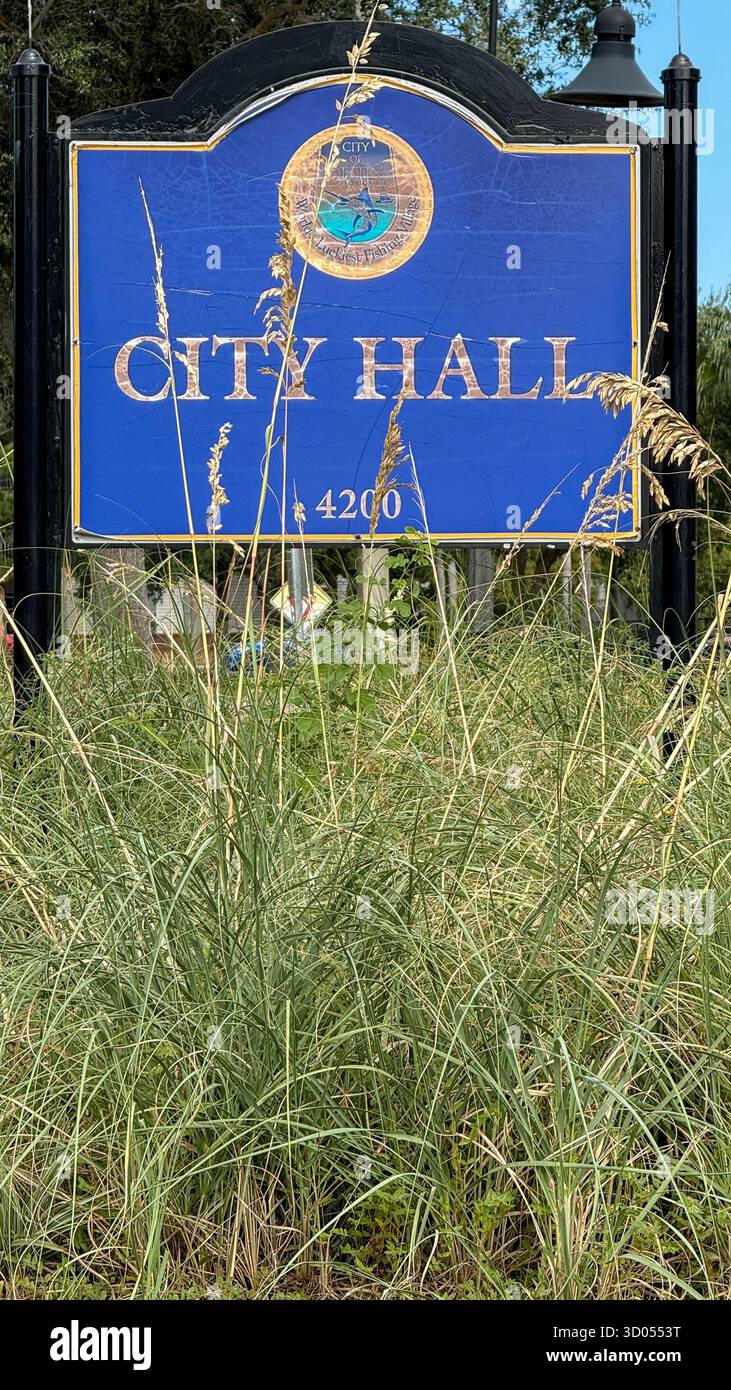 Destin Rathaus FL Stockfoto