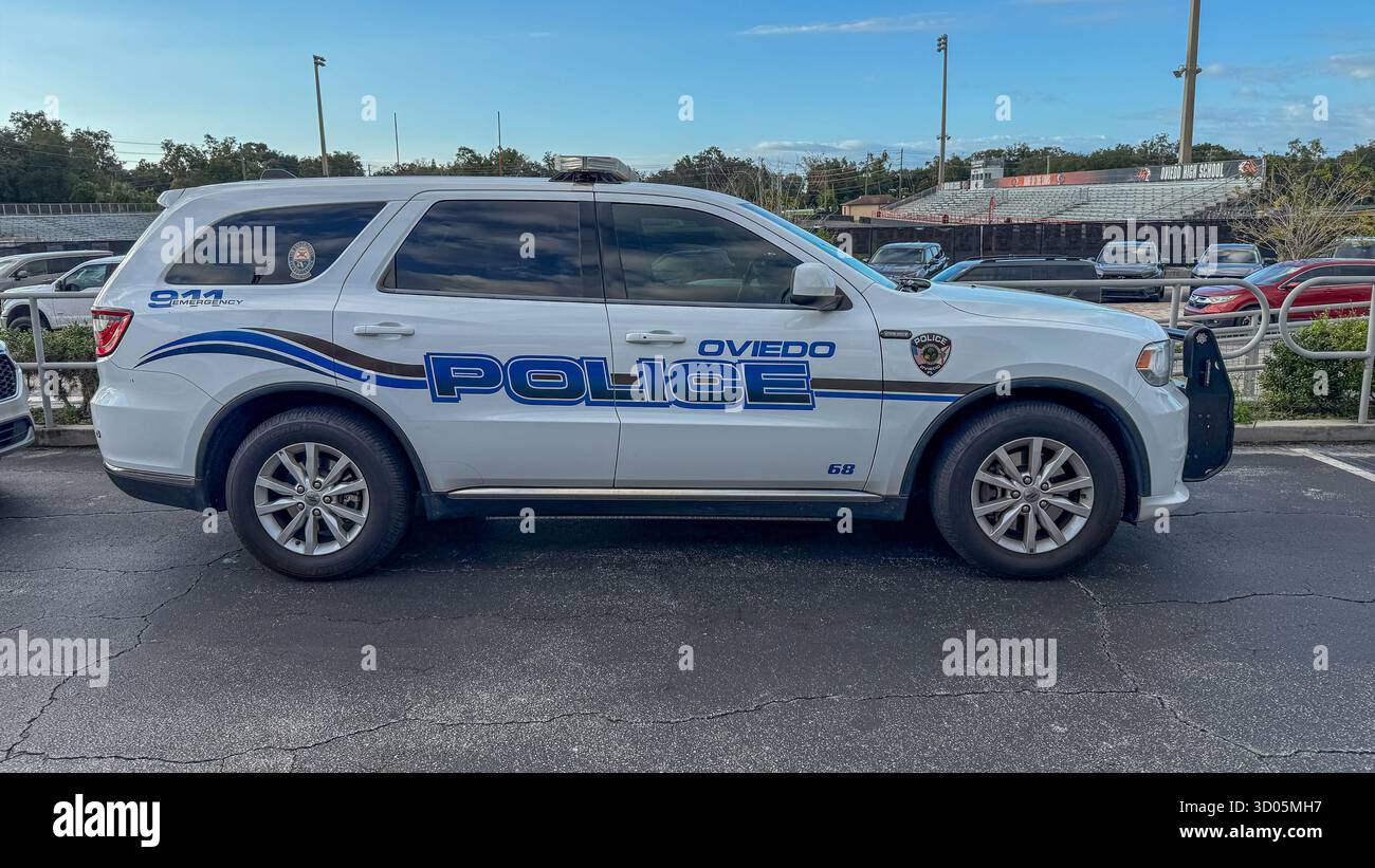 Oviedo Florida Police Cruiser Stockfoto