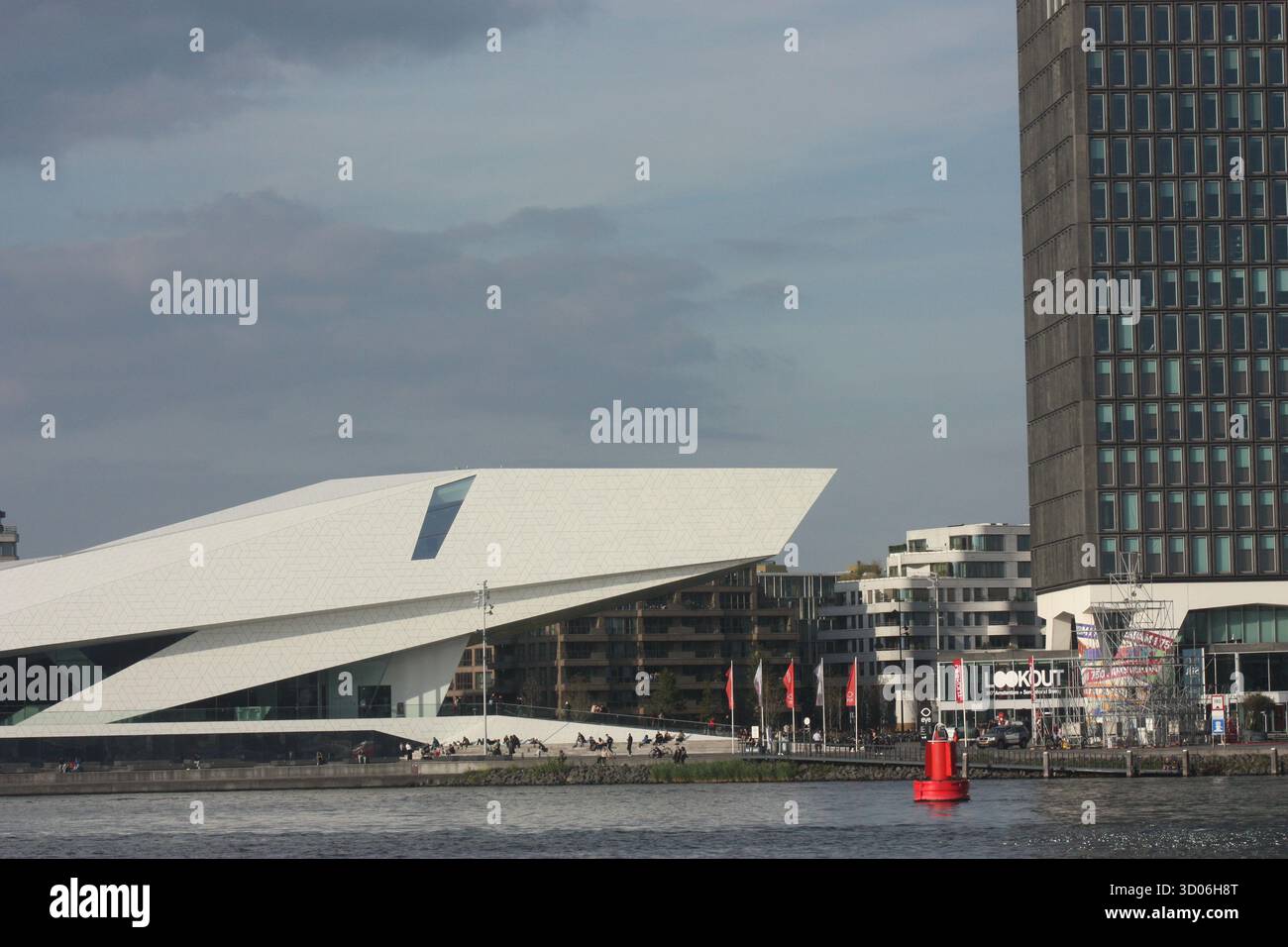 Das Eye Film Museum an der Amstel in Amsterdam, Niederlande Stockfoto