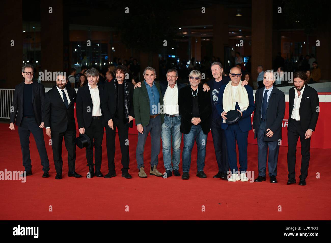 Gianfranco Romano, GianvitoCasadonte, Alessandro Gaetano, Giorgio Verdelli, Carlo Massarini, Nicola Giuliano, Sergio Cammariere, Tony Esposito, Danilo Stockfoto