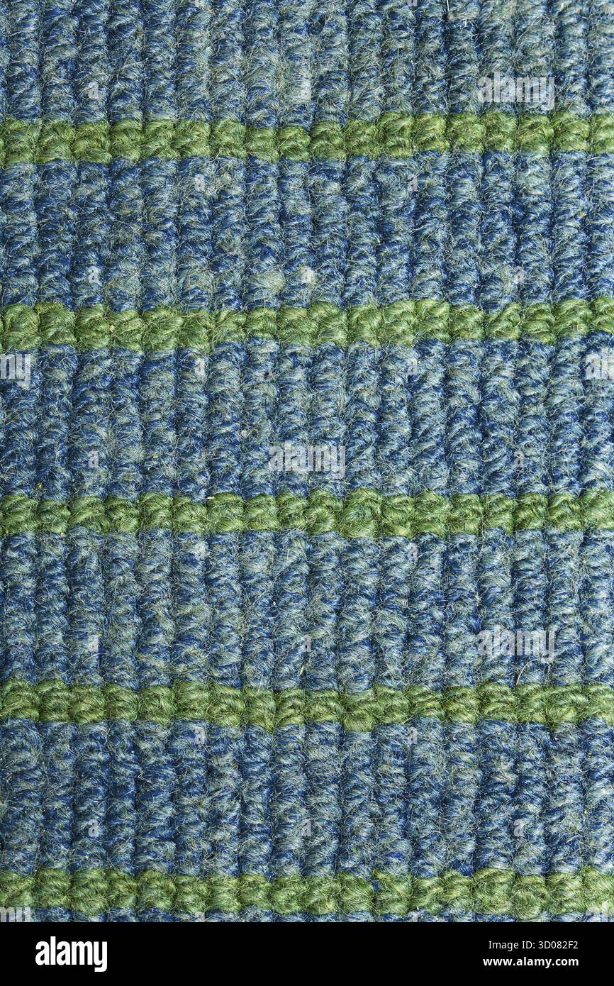 Bunte afrikanische peruanischen Stil Teppich Oberfläche hautnah Stockfoto