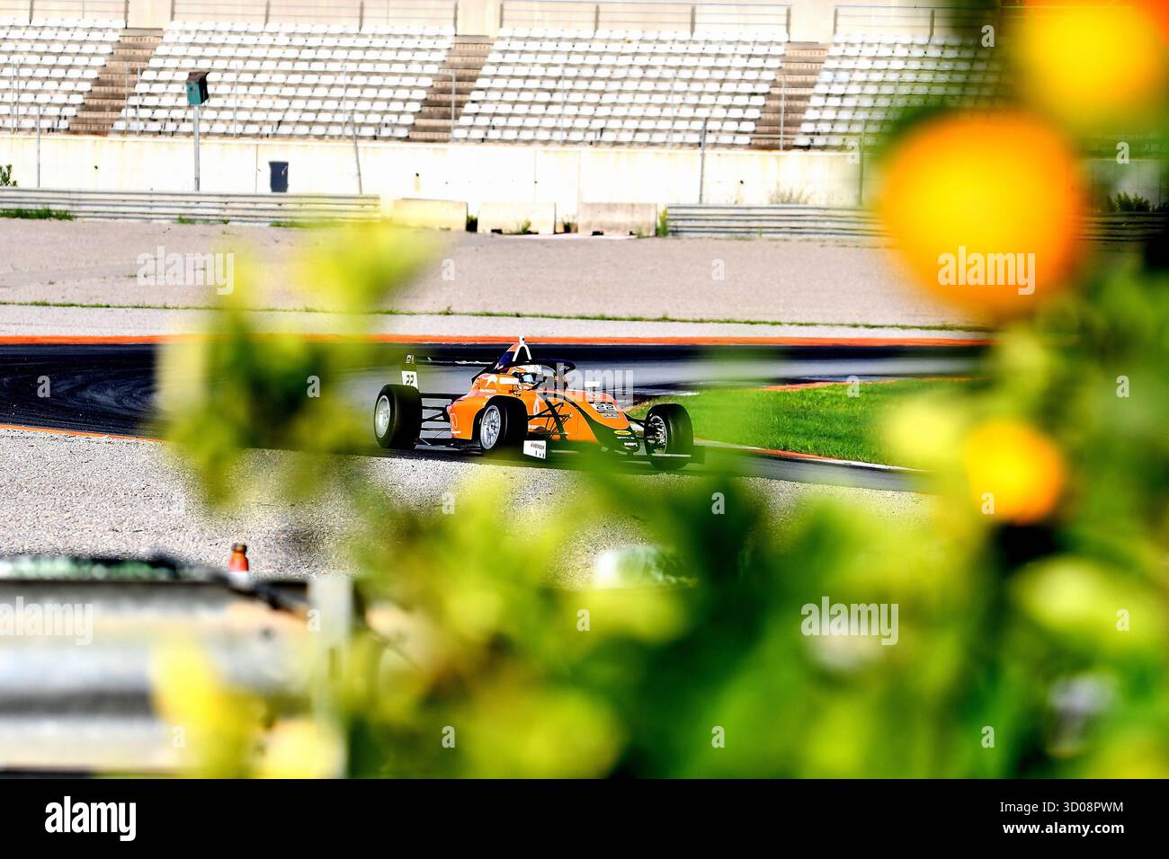 MP Motorsport spanischer Fahrer Juan Cota während der Qualifikation am samstag Stockfoto