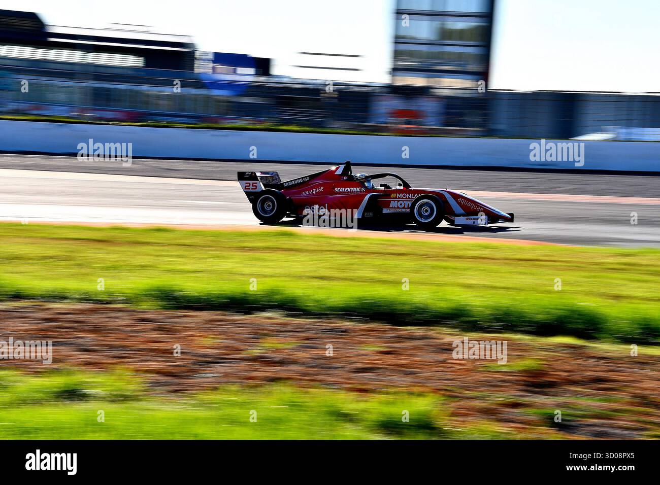 Monlau Motorsport spanischer Fahrer Miki Blascos während der Qualifikation am samstag Stockfoto