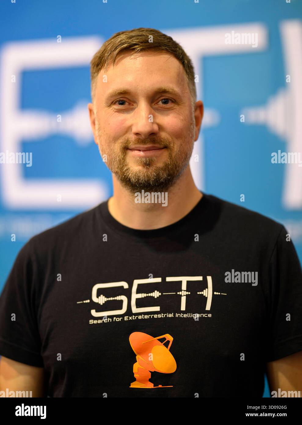 Spieleautor Tomas Holek TomaÅ Holek1. Platz, SETI: Auf der Suche nach außerirdischem Leben, am 22.10.2025 Messe SPIEL Essen vom 23,10 - 26.10.2025 in E s e n/Deutschland. Messe *** Spieleautor Tomas Holek Tomaö Holek 1 Platz, SETI auf der Suche nach außerirdischem Leben , am 22 10 2025 Fair SPIEL Essen vom 23 10 26 10 2025 in E s e n Germany Fair Stockfoto