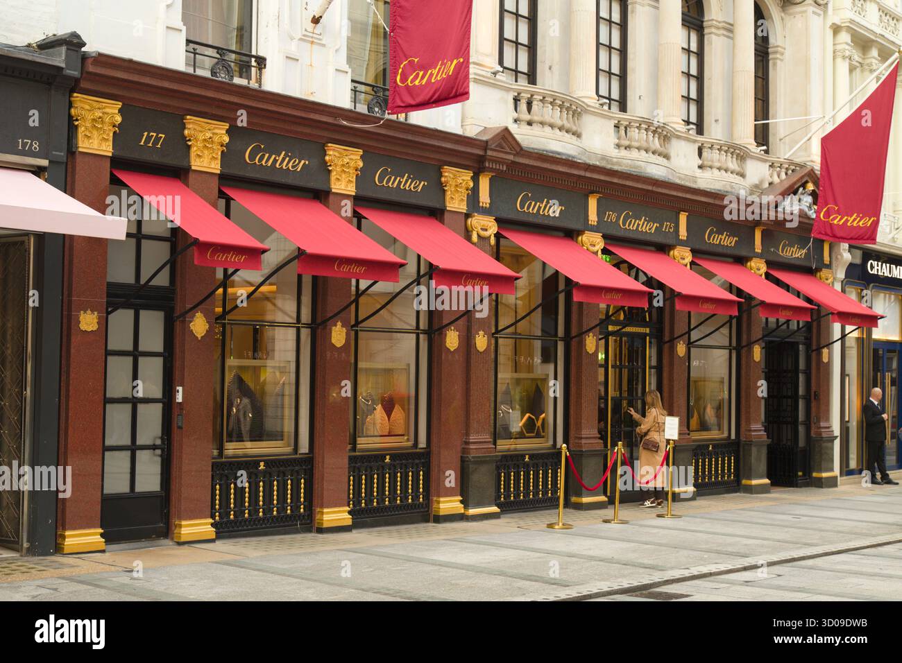Großbritannien, England, London, Mayfair, Luxuseinkäufe, Boutique, Stockfoto