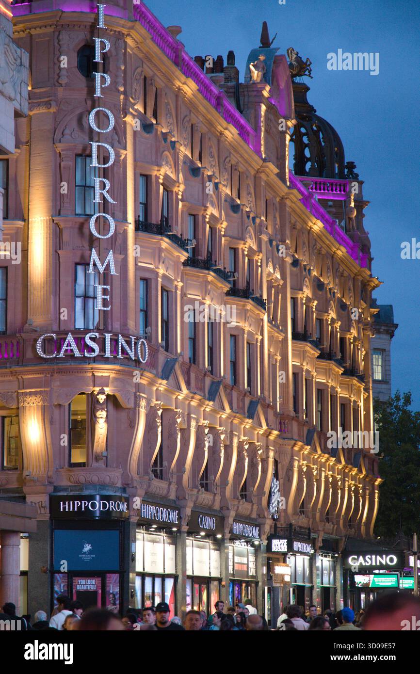 Großbritannien, England, London, Soho, Hippodrome Casino, Stockfoto