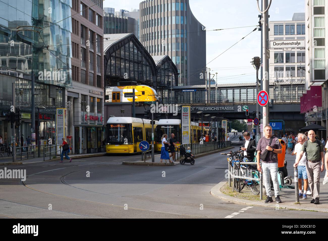 Friedrichstraße Berlin Stockfoto