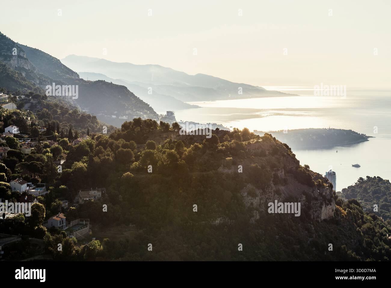 Panorama, Monte Carlo, Cote d'Azur, Monaco Stockfoto