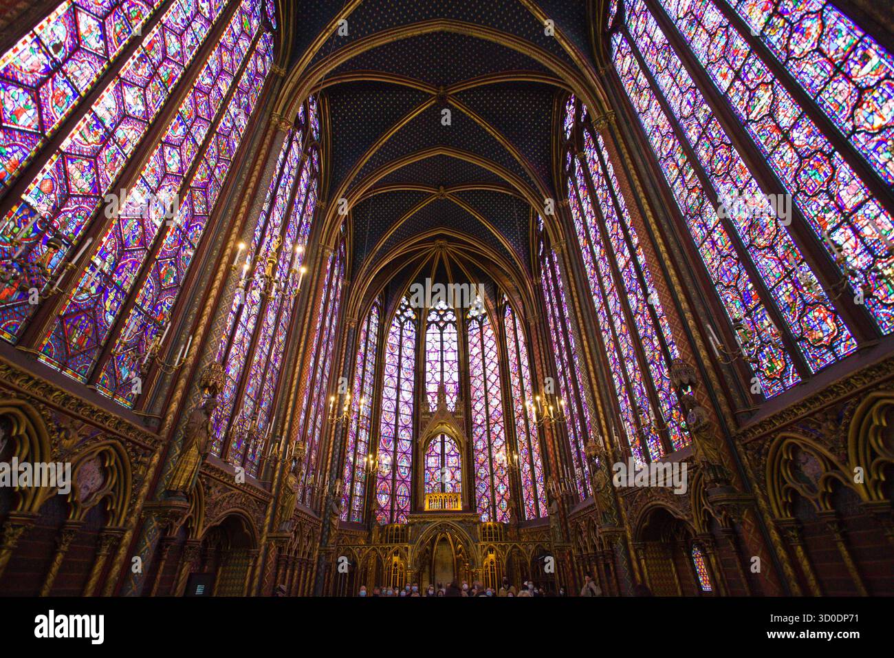Frankreich, Paris, Sainte-Chapelle, Stockfoto