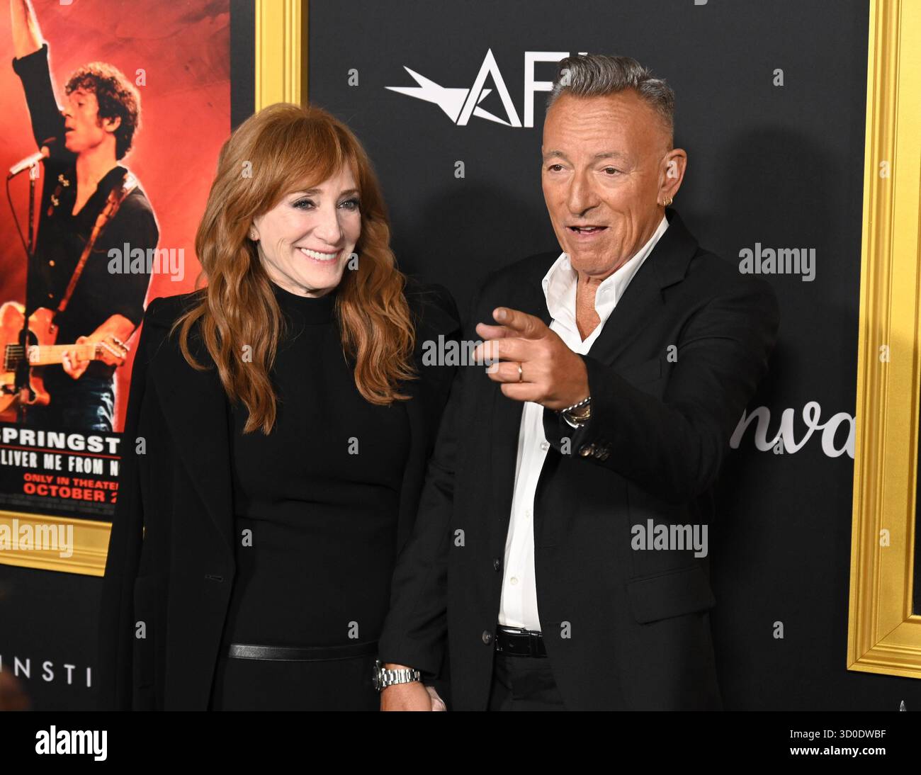 CA. 22. Oktober 2025. Patti Scialfa, Bruce Springsteen bei Arrivals for SPRINGSTEEN: DELIVE ME FROM NOWHERE Premiere beim AFI FEST 2025 präsentiert von Canva, TCL Chinese Theatre, Los Angeles, CA, 22. Oktober, 2025. Quelle: Michael Mattes/Everett Collection/Alamy Live News Stockfoto