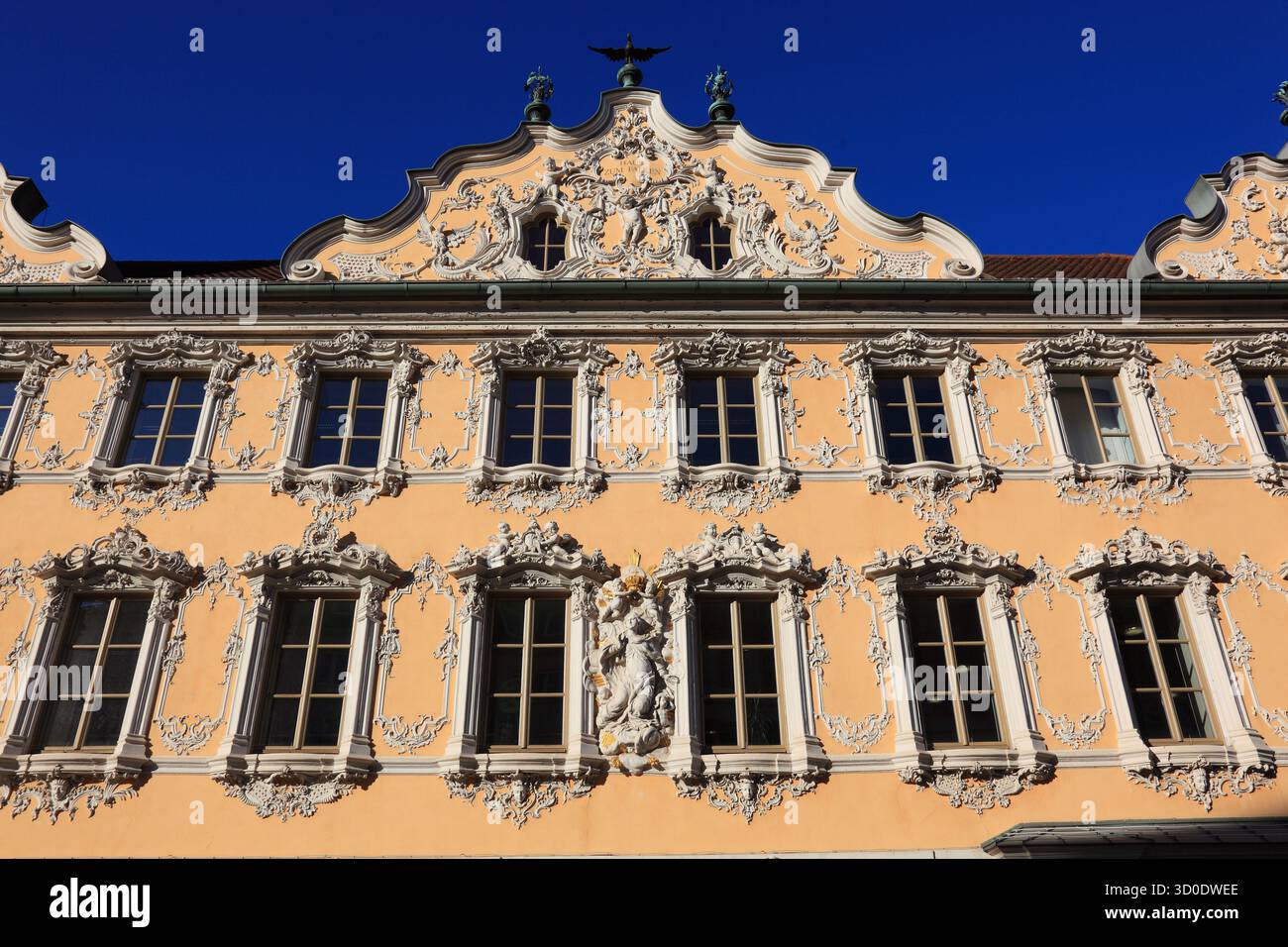 Falkenhaus, auch Falkenhaus, Würzburg, Niederfranken, Bayern, Deutschland Stockfoto