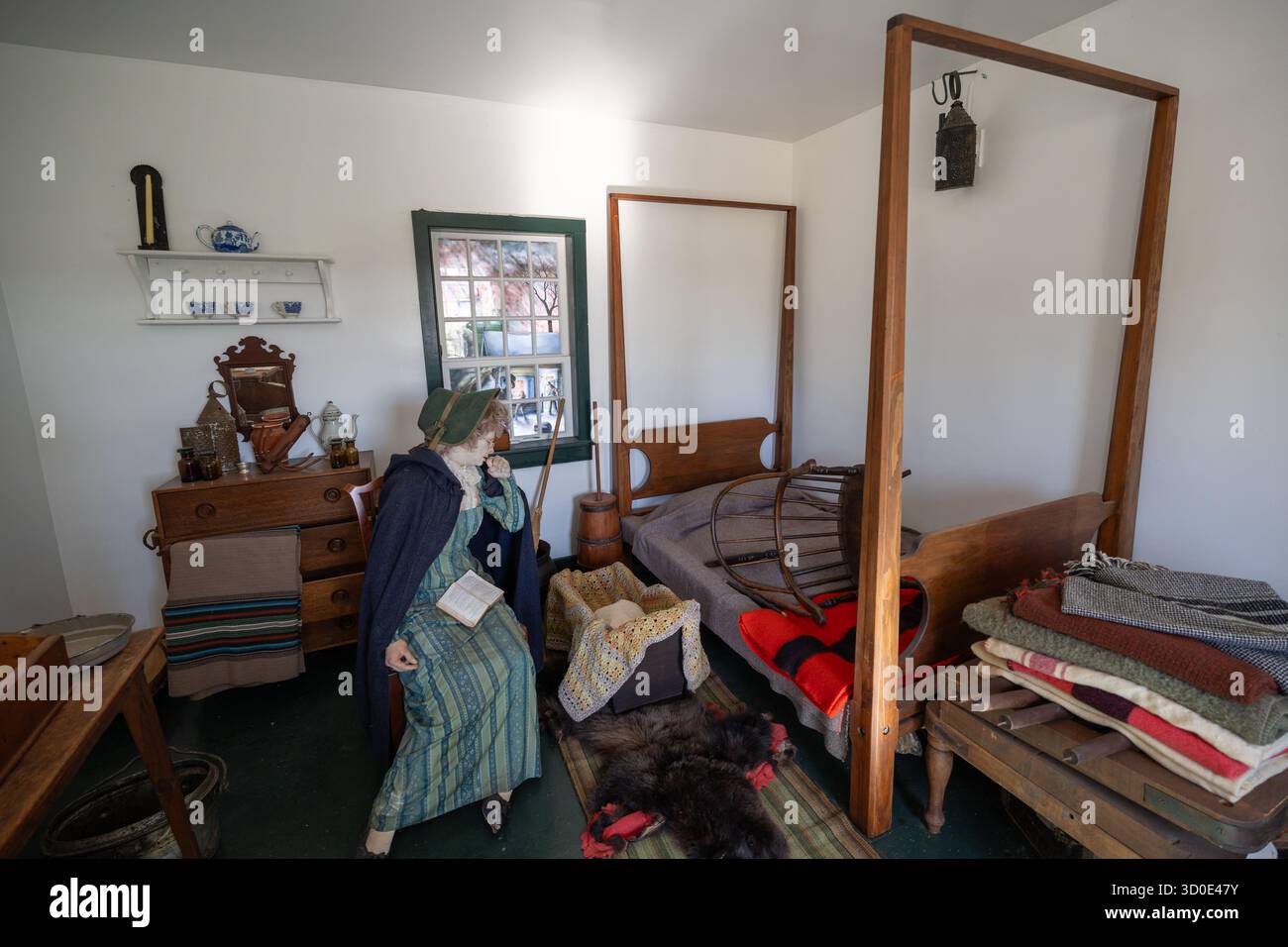 Fort George in Niagara-on-the-Lake ist eine wichtige militärische Festung aus dem Krieg von 1812 Stockfoto