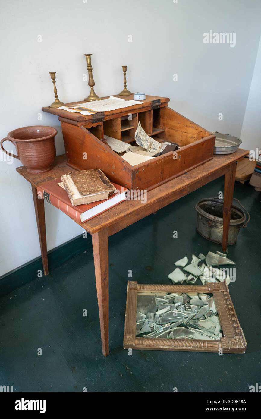 Fort George in Niagara-on-the-Lake ist eine wichtige militärische Festung aus dem Krieg von 1812 Stockfoto