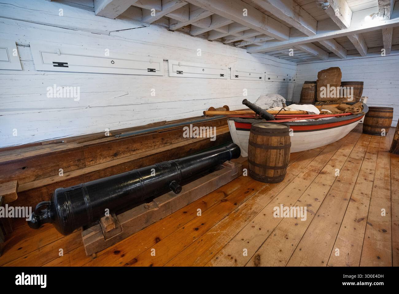 Fort George in Niagara-on-the-Lake ist eine wichtige militärische Festung aus dem Krieg von 1812 Stockfoto