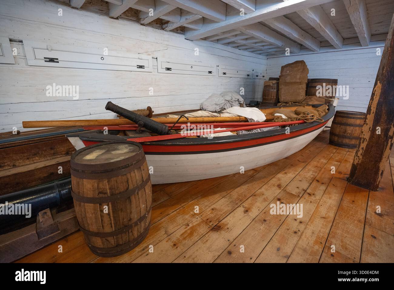 Fort George in Niagara-on-the-Lake ist eine wichtige militärische Festung aus dem Krieg von 1812 Stockfoto