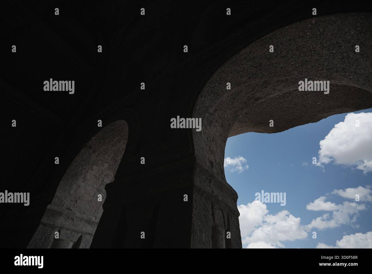 Alte christliche Tempel in Anatolien, Türkei Stockfoto