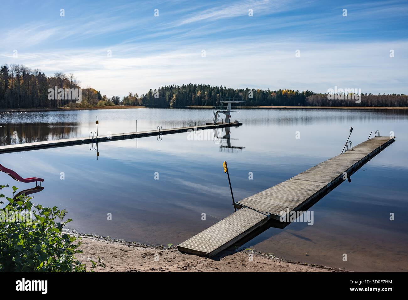 Schwimmbereich Stockfoto