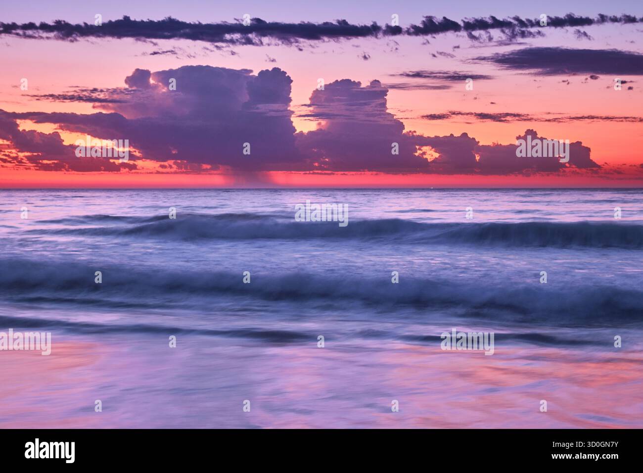 Lebendige Sunrise Stockfoto