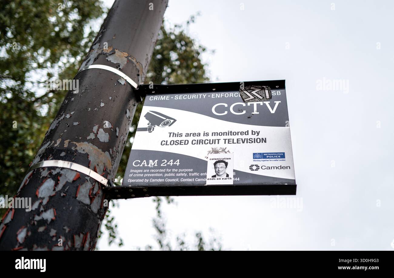 Elon Musk „Kolonisierung endet auf der Erde“ Stockfoto