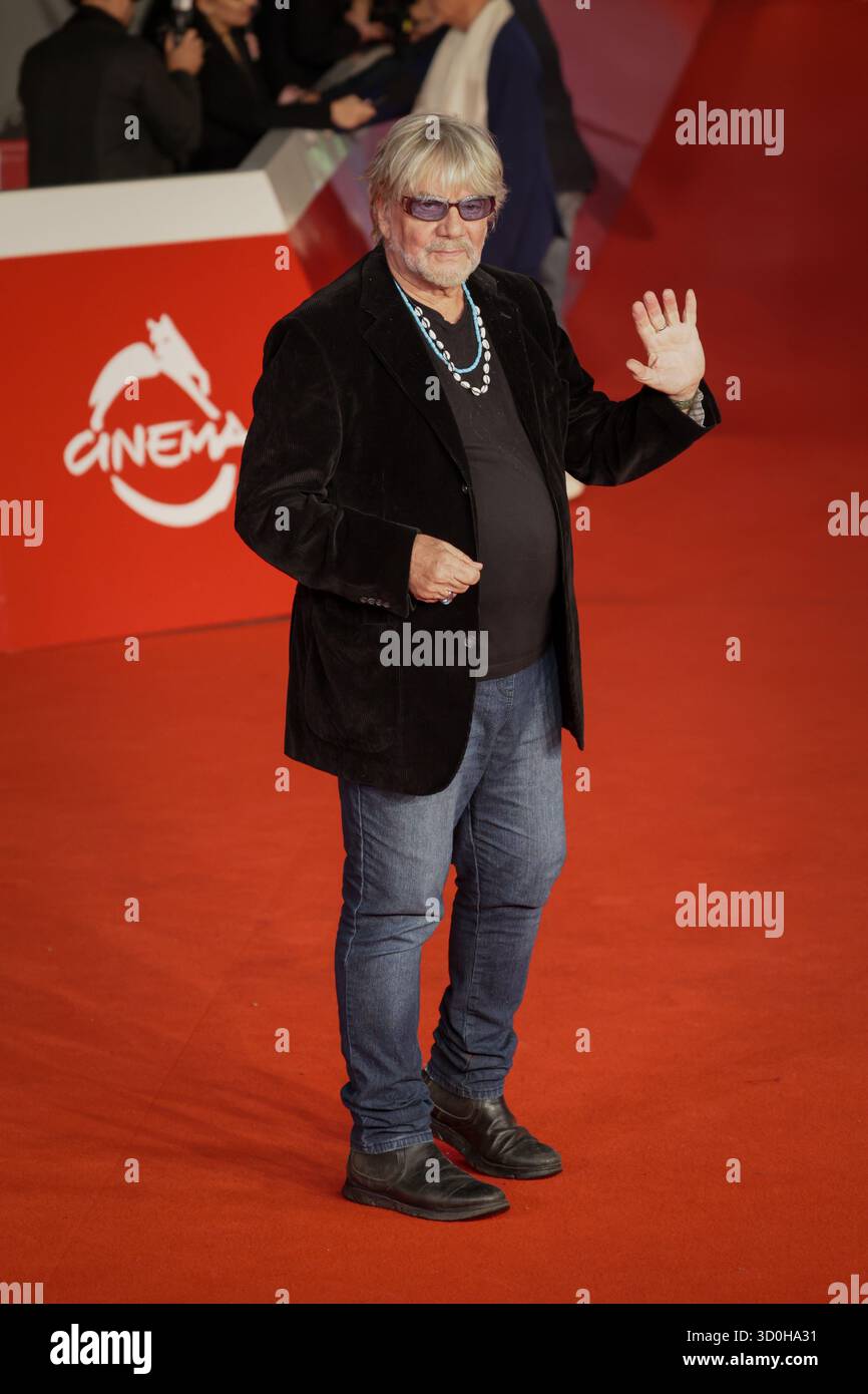 Rom, Italien - 21. Oktober 2025: Tony Esposito besucht den roten Teppich „Rino Gaetano Sempre Più Blu“ während des 20. Rom Film Festivals im Auditorium Parco Della Musica. Quelle: Gennaro Leonardi/Alamy Stockfoto