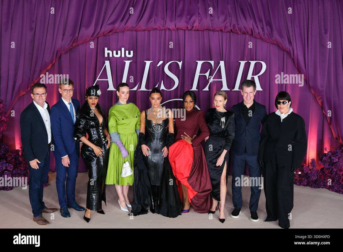 Tony Chambers, Präsident der Walt Disney Company, EMEA, Karl Holmes, Teyana Taylor, Sarah Paulson, Kim Kardashian, Niecy Nash, Naomi Watts, Craig Stockfoto