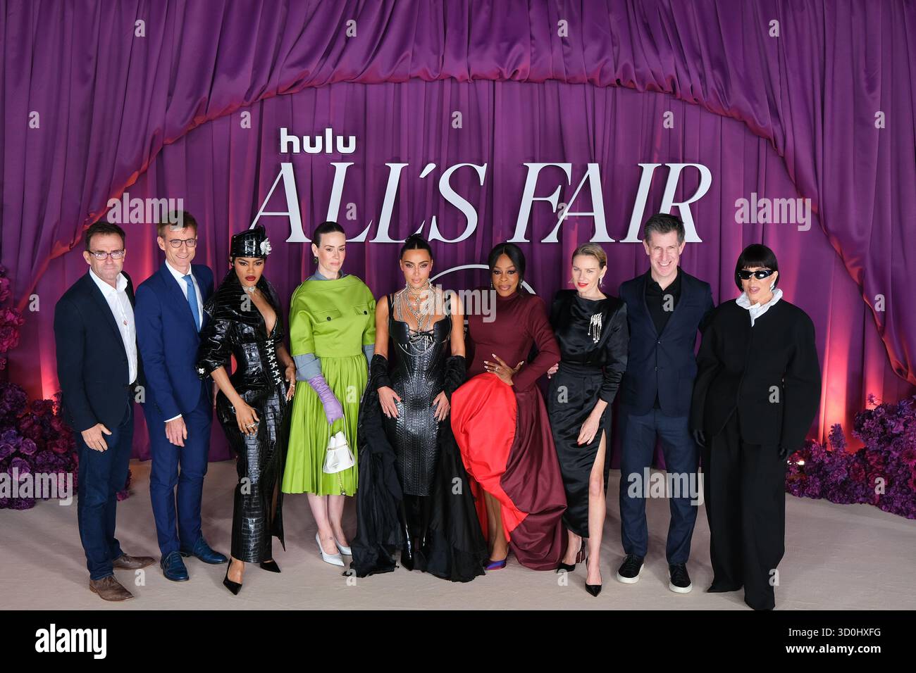 Tony Chambers, Präsident der Walt Disney Company, EMEA, Karl Holmes, Teyana Taylor, Sarah Paulson, Kim Kardashian, Niecy Nash, Naomi Watts, Craig Stockfoto