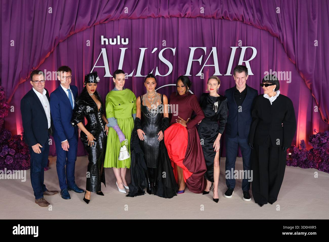 Tony Chambers, Präsident der Walt Disney Company, EMEA, Karl Holmes, Teyana Taylor, Sarah Paulson, Kim Kardashian, Niecy Nash, Naomi Watts, Craig Stockfoto