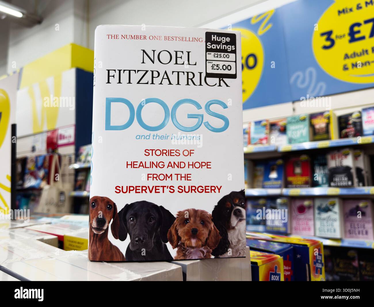 Manchester, Großbritannien - 26. September 2025: Dogs and their human von Noel Fitzpatrick zeigt Heilreisen des renommierten Tierarztes. Stockfoto