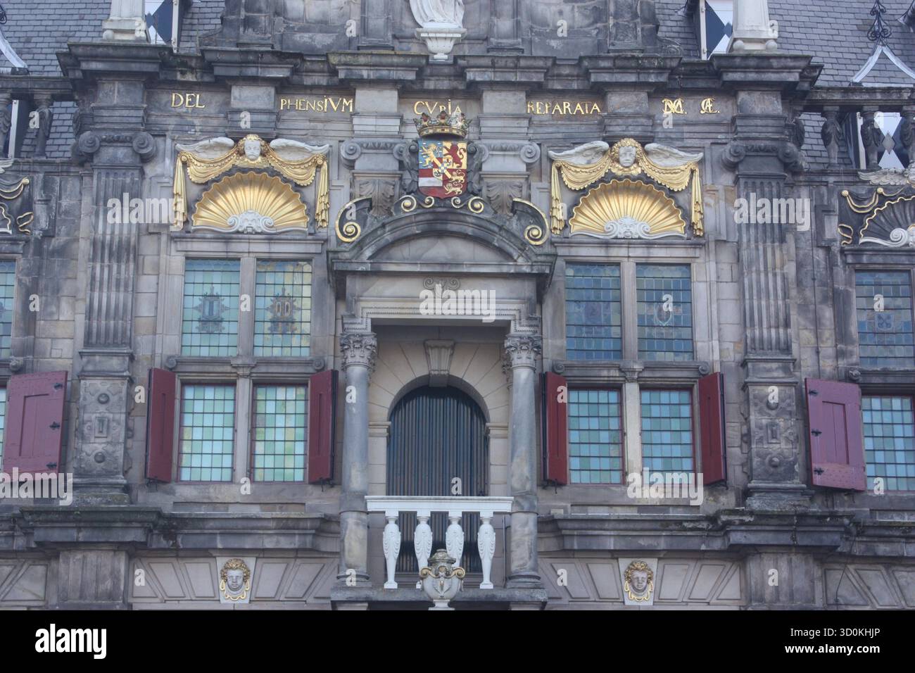 Das Stadhuis in Delft Stockfoto