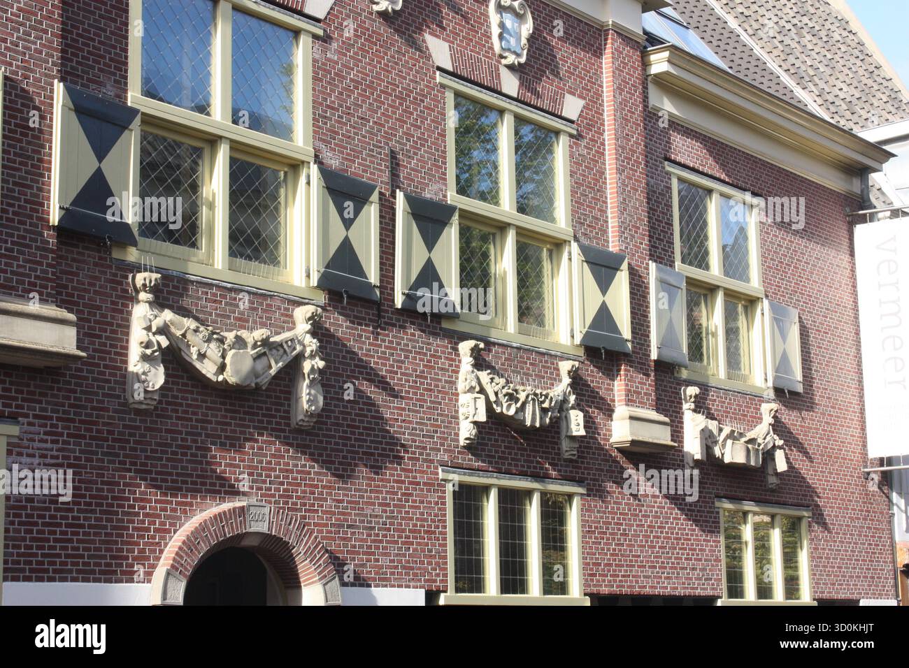 Das Vermeer-Zentrum in Delft, Niederlande Stockfoto